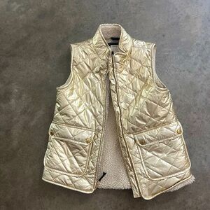Gold Metallic Vest Kids